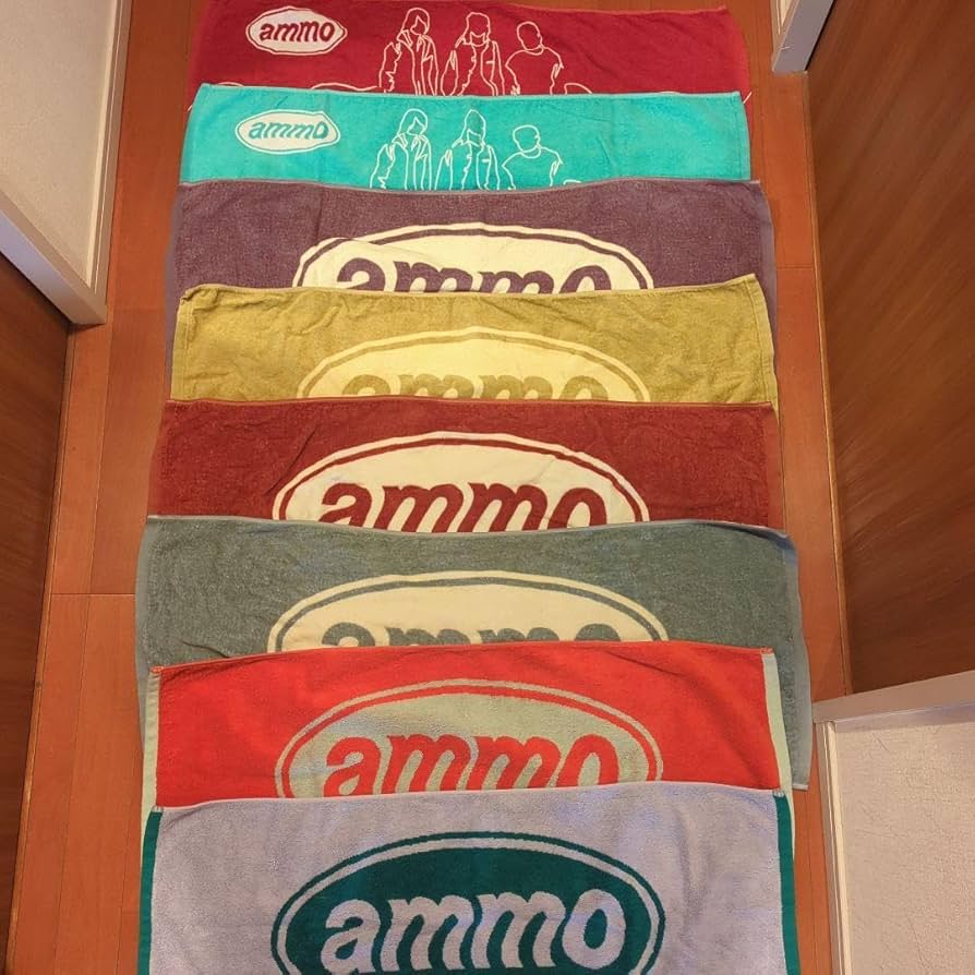 Amazon.co.jp: ammo タオル 8枚セット 初期 3世代目 : ホビー