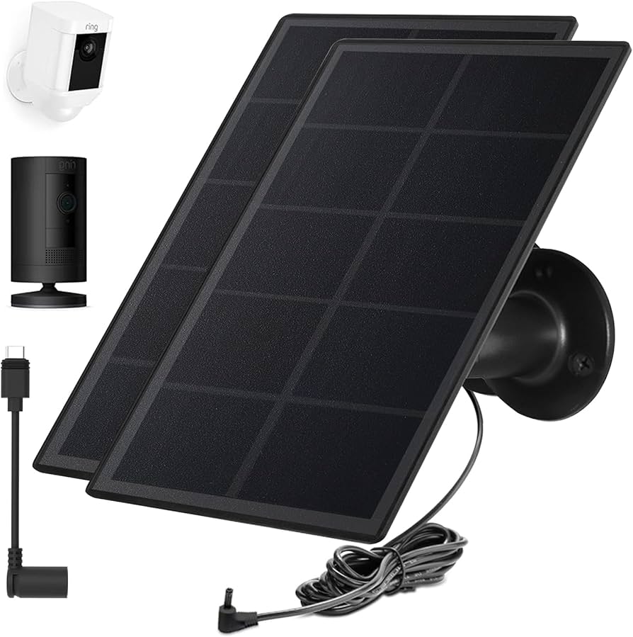 Amazon.com: Ring Camera Solar Panel Charger, Compatible with Stick