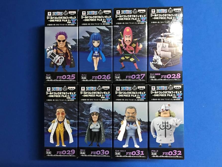 ワンピース ワールドコレクタブルフィギュア vol.4 8体セット 七武海