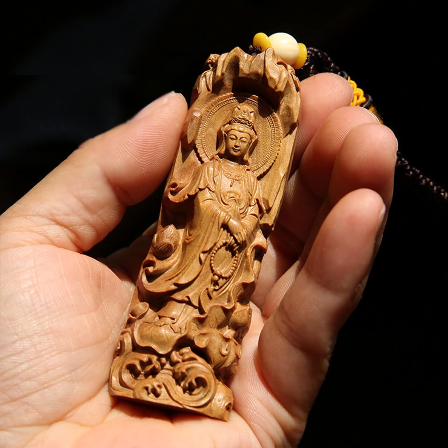 オールドチベット仏教 銅製ドルジェマハカラカラチャクラ仏像 赤漆塗り