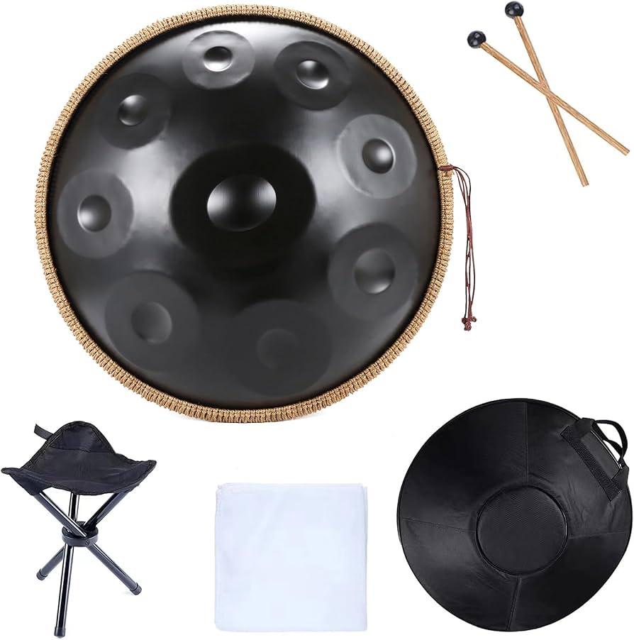 Amazon | ハンドパンドラム ハンドパン 432HZ 12 ノート D マイナー 22