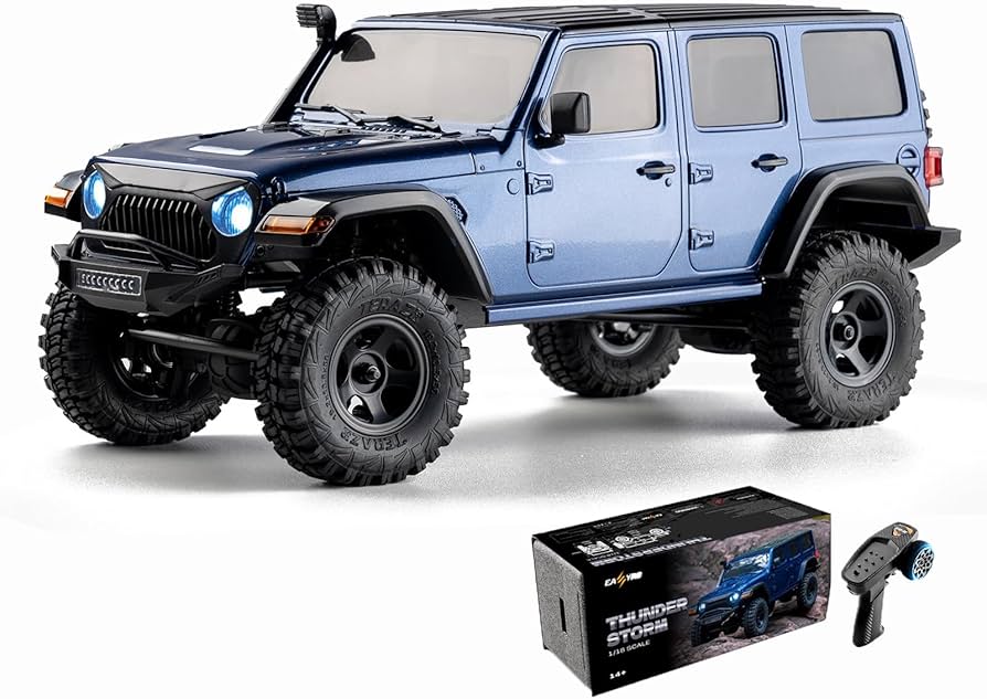 Amazon.co.jp: FCX 1/18 サンダーストーム RCクローラー 4X4 オフ