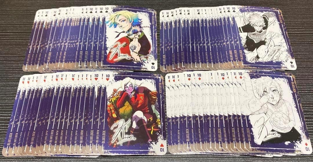 カイザー ブルーロック トランプ ブルロ エゴ展 原画展 伊勢丹 20枚