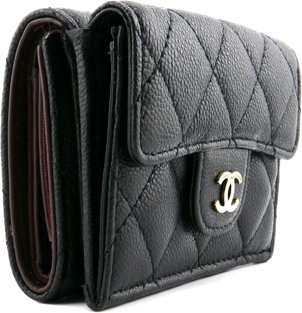 Amazon | [CHANEL] [ラッピング済み/セット品] シャネル 三つ折り財布