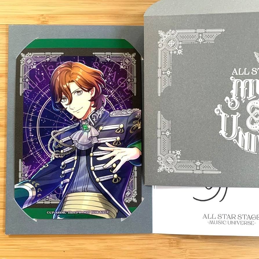 Amazon.co.jp: うたプリ 寿嶺二 直筆サイン 招待状 ASS MUSIC UNIVERSE