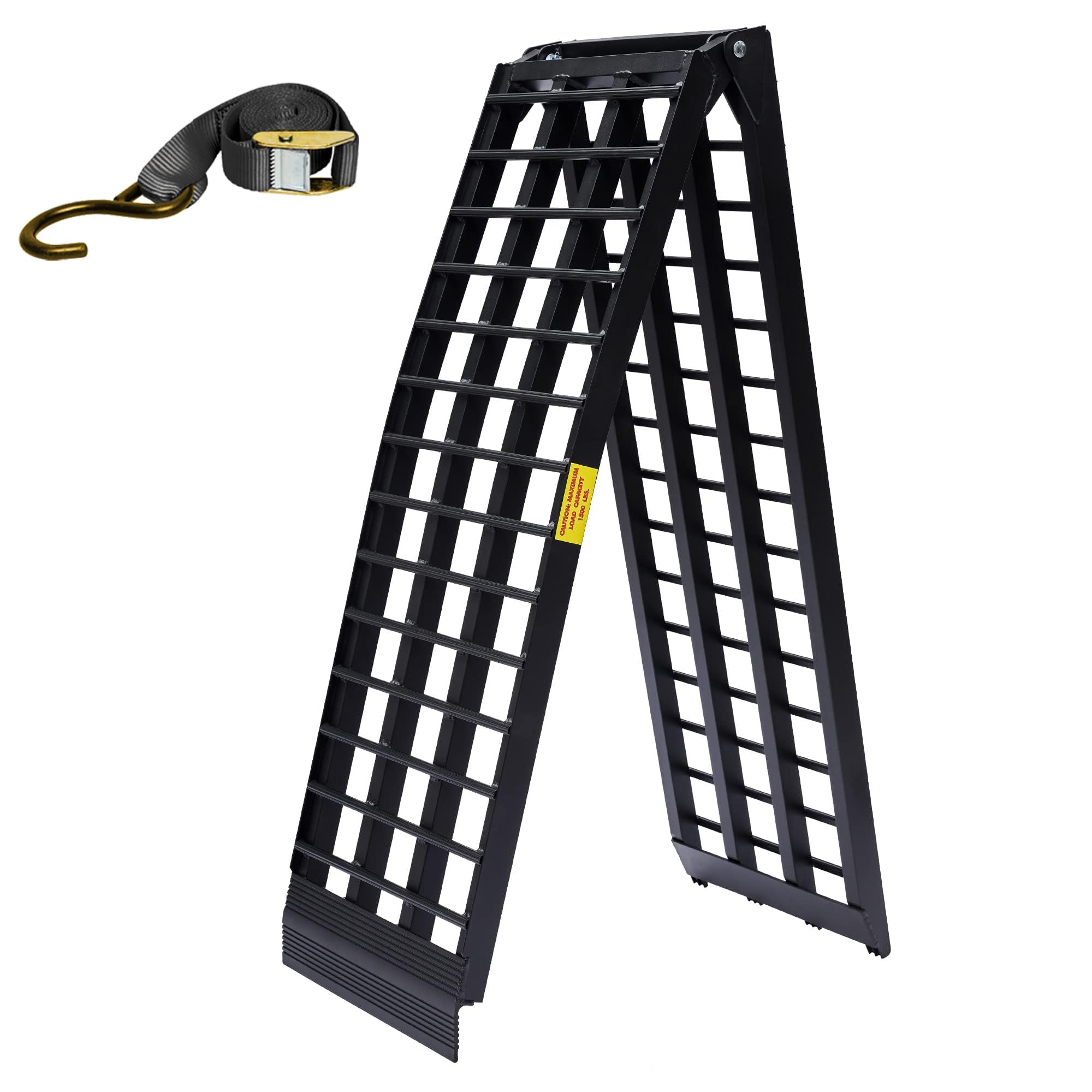 Amazon.co.jp: 耐荷重680kg/本 バイク ラダーレール アルミ製 スロープ