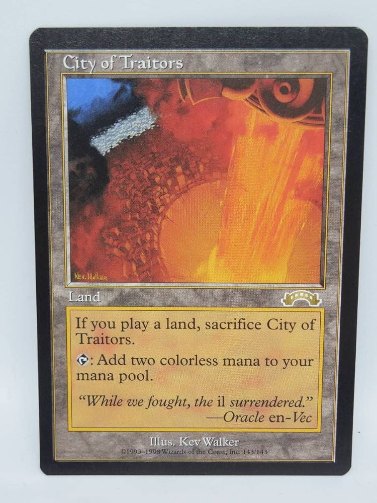 MTG 裏切り者の都 日本語 日本語版《裏切り者の都/City of Traitors