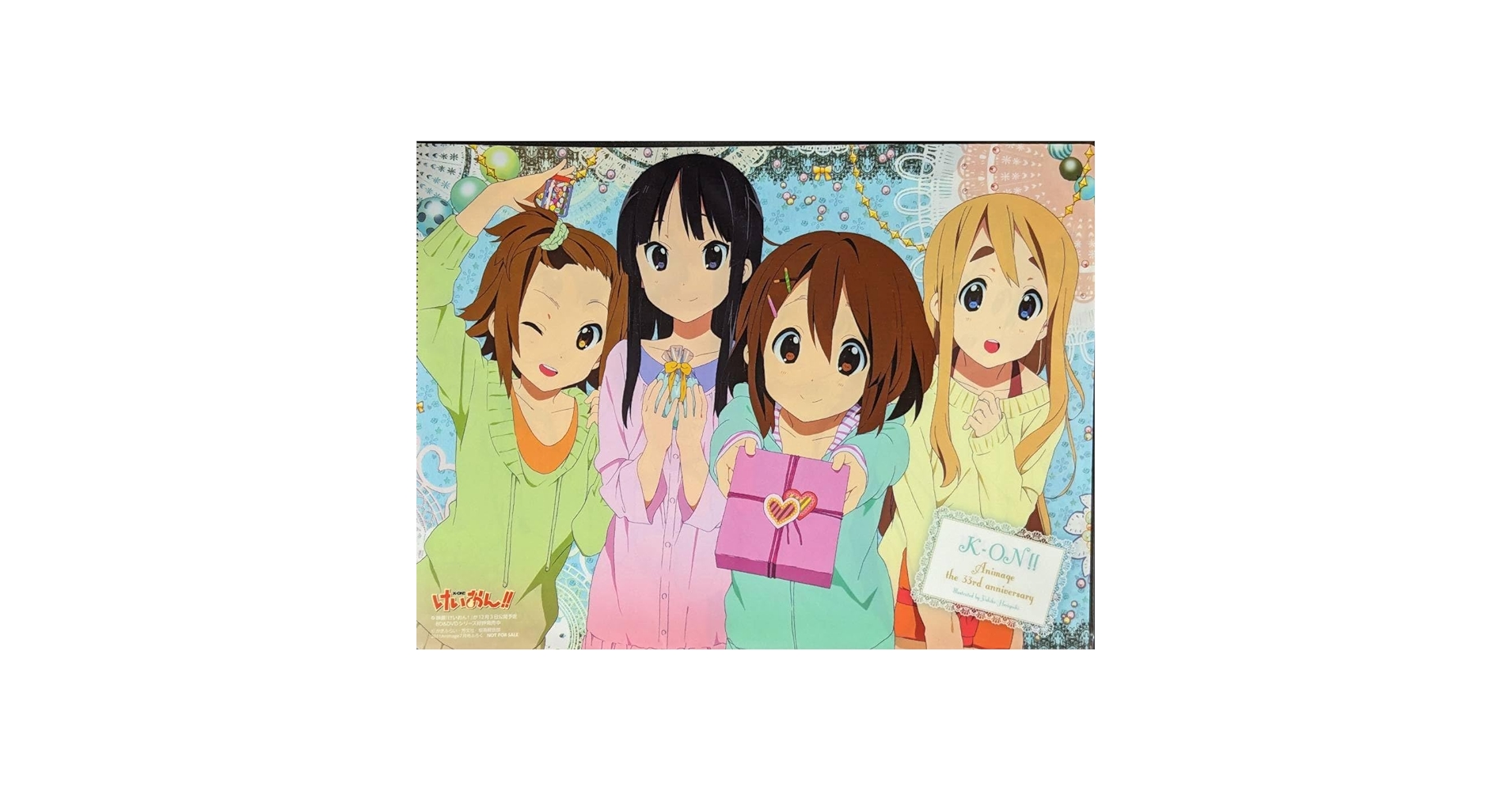 けいおん 田井中律 クリアファイル バースデー けいおん 秋山澪 平沢唯