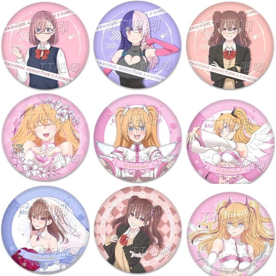 2.5次元の誘惑 缶バッジ 限定 【公式通販】