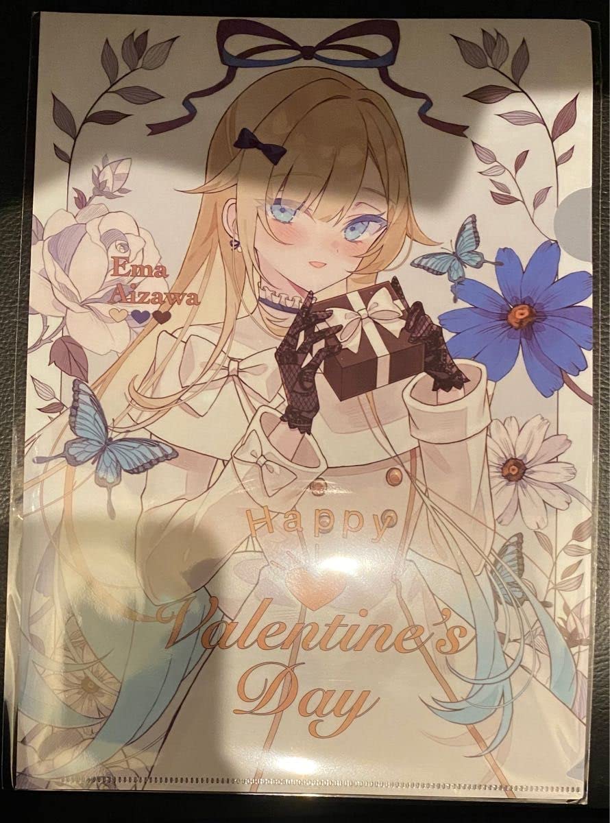 Amazon.co.jp: ぶいすぽ バレンタイン 特典 クリアファイル 藍沢エマ
