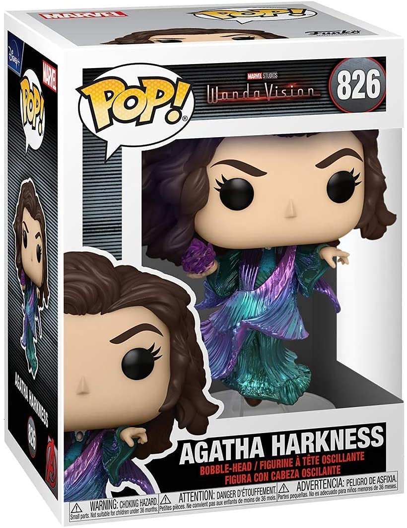 Amazon.com: Agatha Harkness Pop #826 Pop TV: Wanda Vision Vinyl