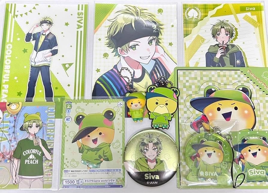 からぴち シヴァさん まとめ売り カラフルピーチ からぴち カラフル