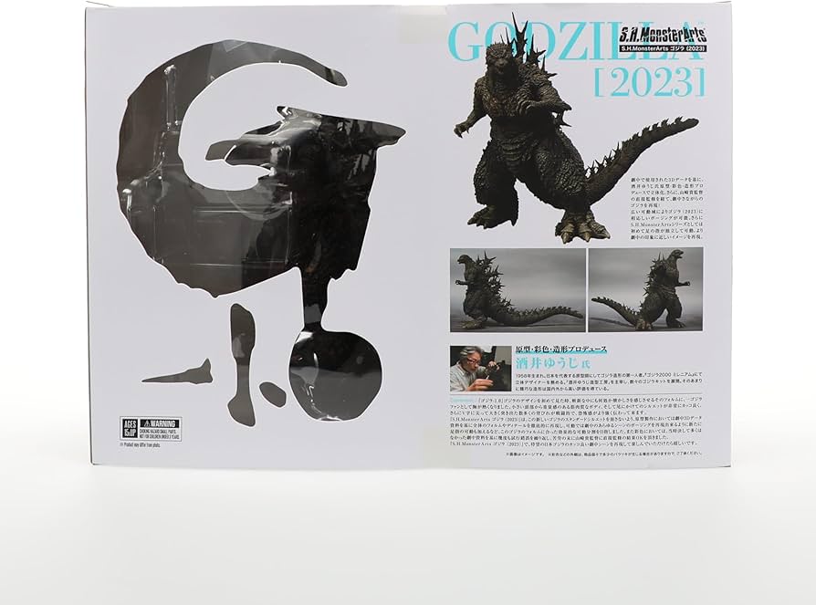 新品】S.H.モンスターアーツ ゴジラ -1.0 (2023) フィギュア Amazon.co
