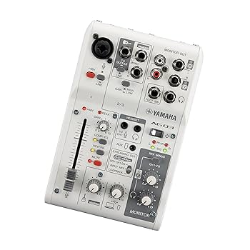 YAMAHA AG03 オーディオインターフェース ホワイト YAMAHA AG03