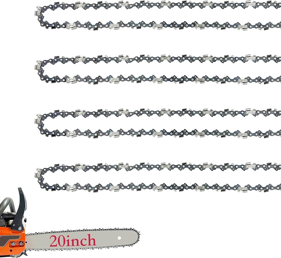 Amazon.com : 4 Pack 20 Inch Chainsaw Chain .325