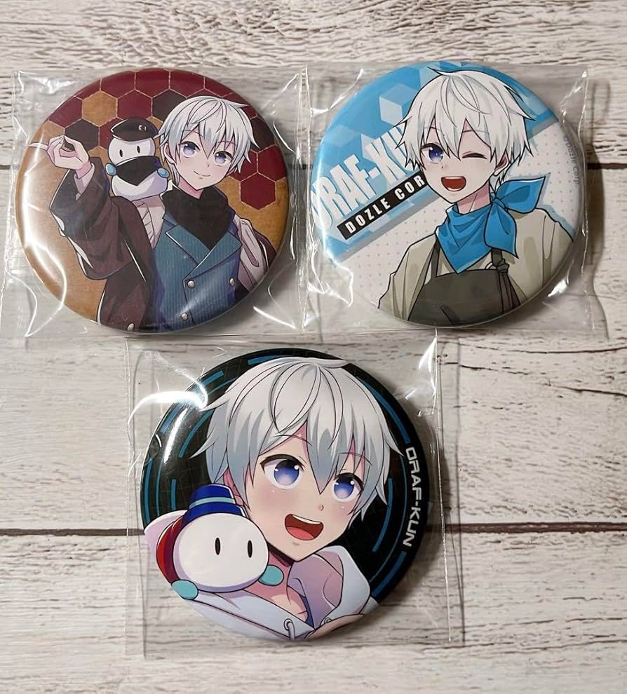 ドズル社 おらふくん まとめ売り 缶バッジ その他