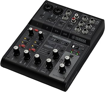 Amazon.com: Yamaha AG06MK2 Black 6-Channel Live Streaming Loopback