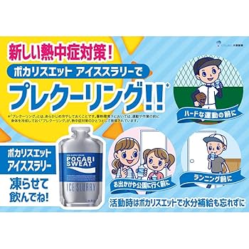 ミント【大量購入可能】アイススラリー ポカリスエット 4ケース