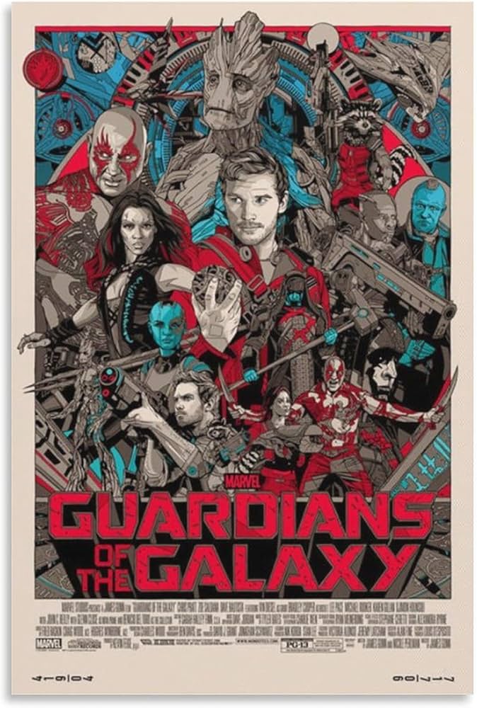 ガーディアンズオブギャラクシーのアートパネル ガーディアンズオブ