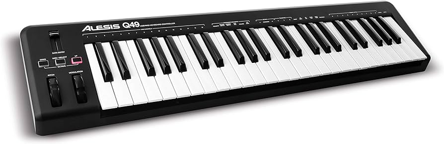 Amazon.co.jp: Alesis USB MIDIキーボード 49鍵 Ableton Live Lite付属