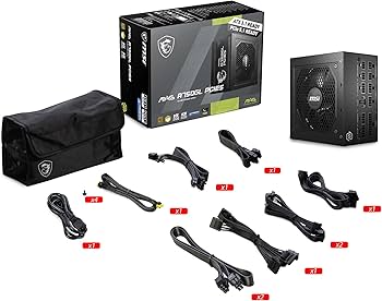 Amazon.com: MSI MAG A750GL PCIE5, Fully Modular Compact Gaming