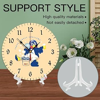 Amazon.co.jp: 掛け時計 東京ヤクルトスワローズ つば九郎 壁掛け時計