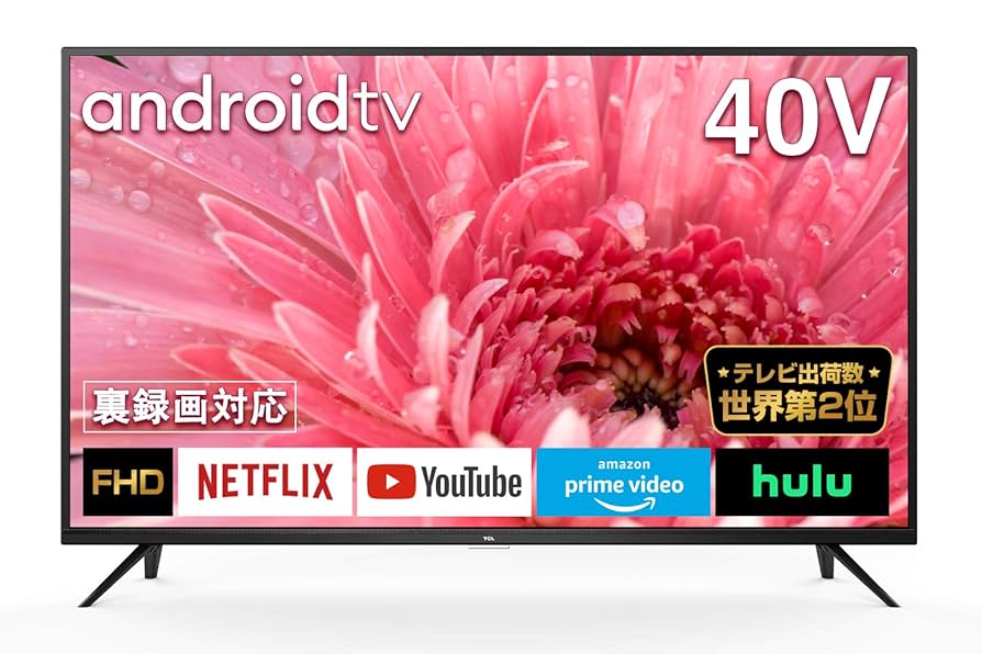 TCL 液晶テレビ 40インチ Android 40S5200B 2023製 TCL 40V型 液晶