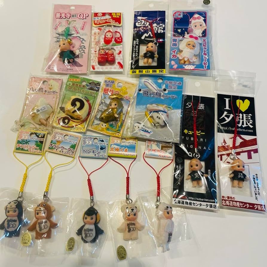 ご当地キューピー ストラップ キューピー 150個 まとめ売り ご当地