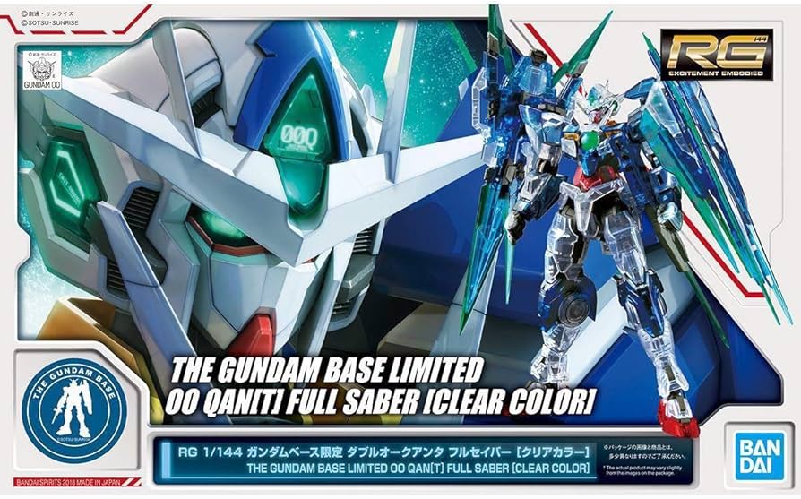 Amazon.co.jp: RG 1/144 ガンダムベース限定 ダブルオークアンタ フル