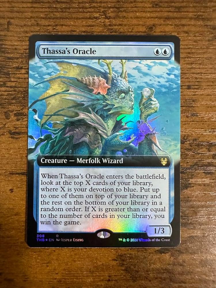 MTG タッサの神託者 拡張版 foil 日本語1枚 初版 MTG タッサの