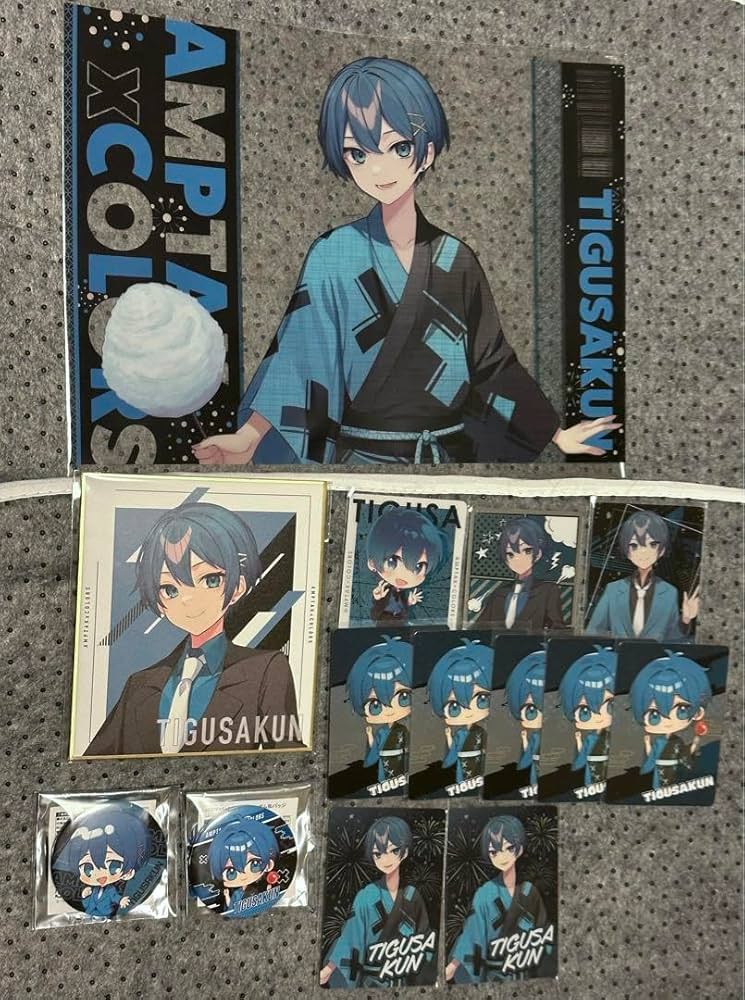 AMPTAKxCOLORS ちぐさくん星型リングライト10個 AMPTAKxCOLORS ちぐさ