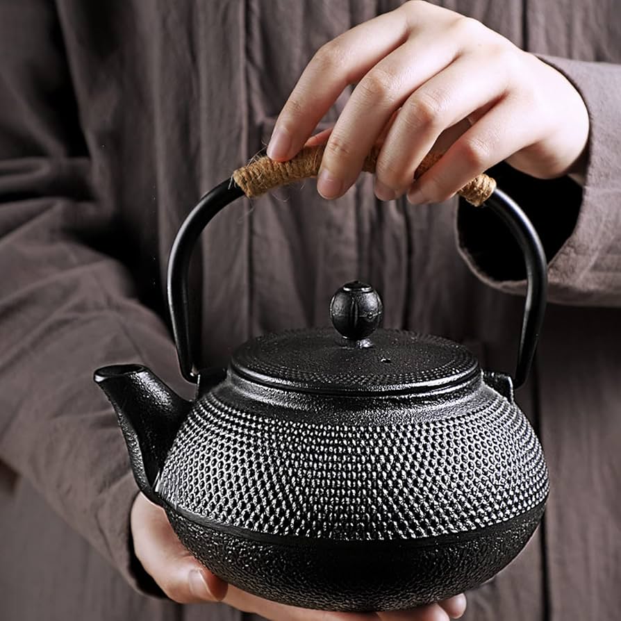 Amazon | QQsuger 南部鉄器 鉄瓶 やかん ih 対応 直火可 南部鉄瓶