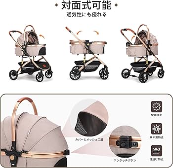 Amazon.co.jp: SKISOPGO ペットカート 分離型 犬用ベビーカー いぬ用