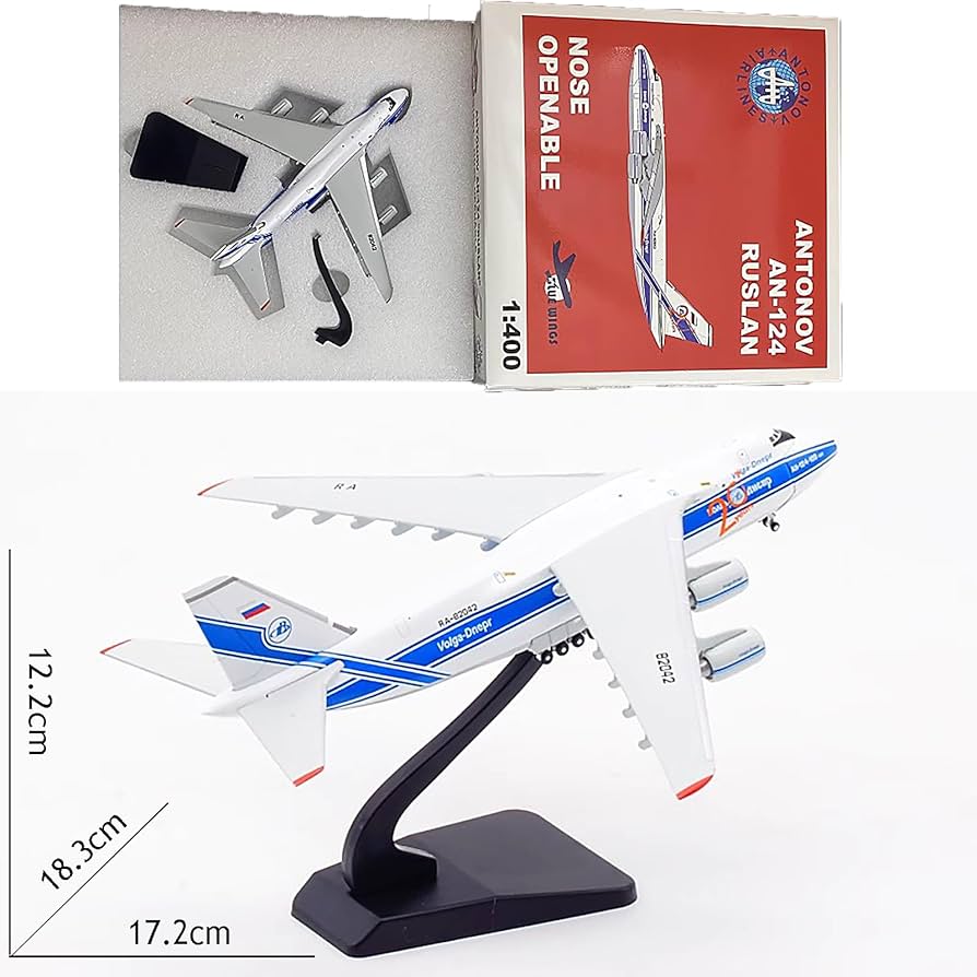 Amazon.co.jp: ODddot アントノフAN124-100マキシムスエア1/400