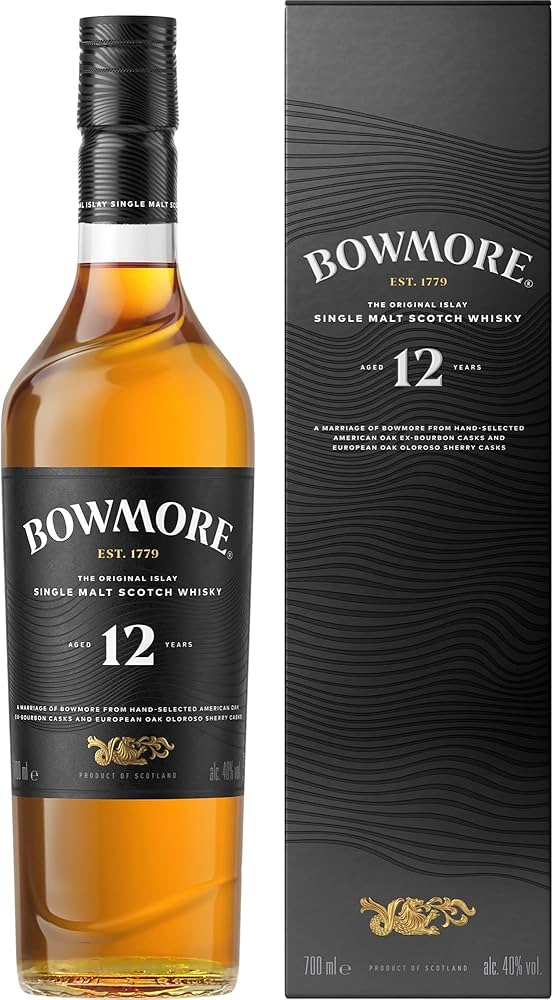 Amazon.co.jp: Bowmore Single Malt Whisky, Aged 12 Years : Food
