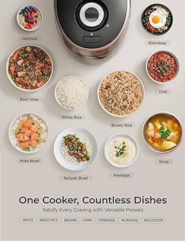 Amazon.com: CUCKOO High Pressure Rice Cooker 6-Cup Uncooked / 12