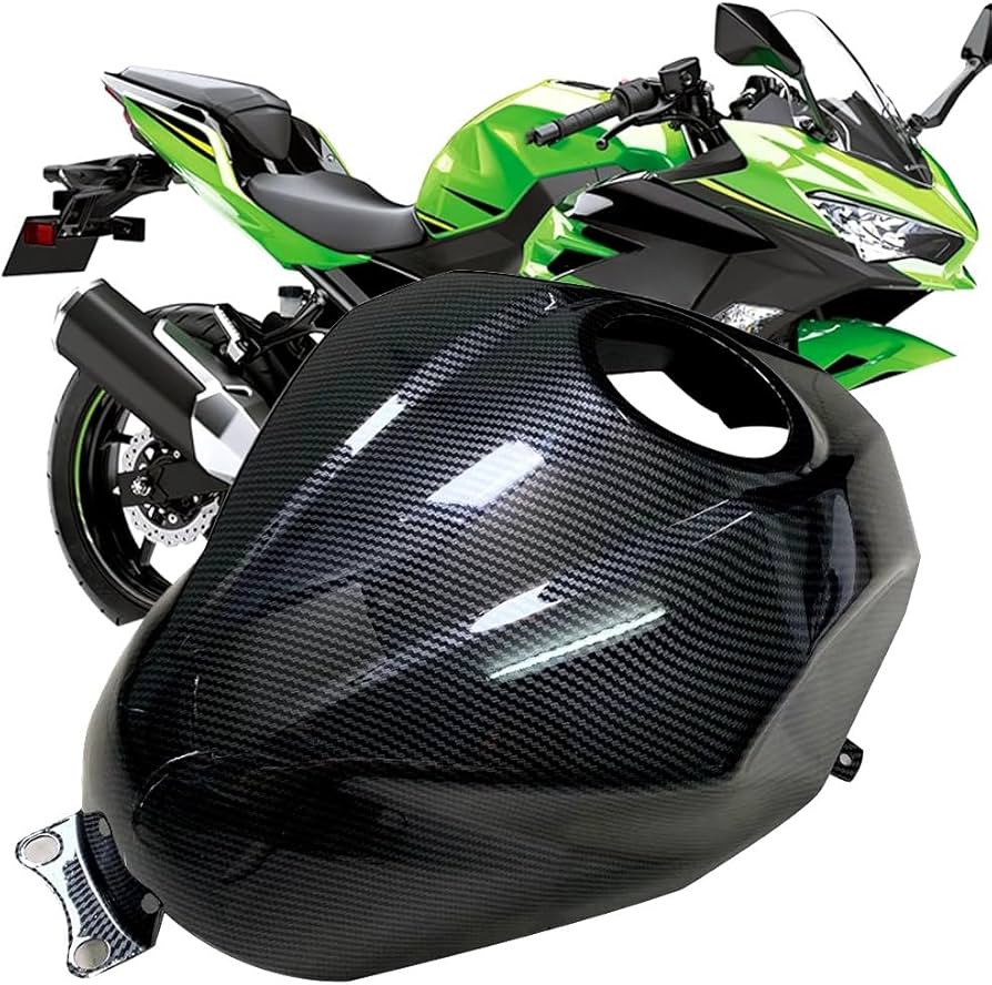 Kawasaki Ninja250・400用タンク 塗装剥がれあり Kawasaki Ninja250