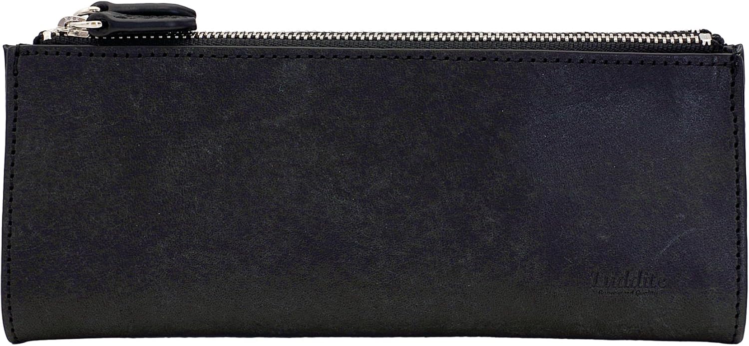 ガンゾGANZOレザーペンケース ブラック 男性に人気！ ブラック