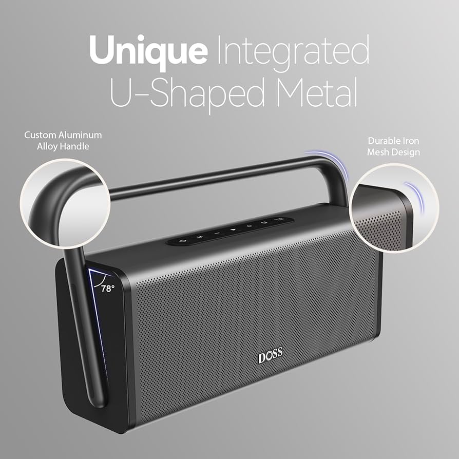 Amazon.com: DOSS SoundBox XL Pro Bluetooth Speaker with 50W