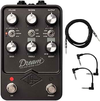 Amazon.com: Universal Audio UAFX Dream '65 Reverb Amplifier Pedal