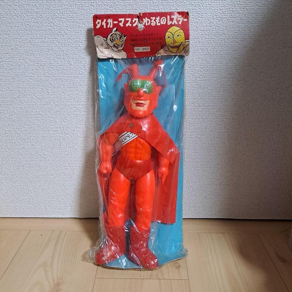 Amazon.co.jp: タイガーマスク ソフビ ザ レッド デスマスク