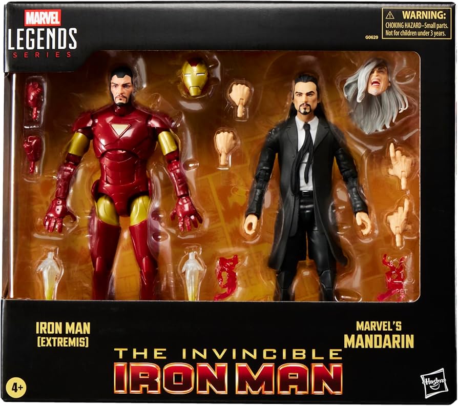 Amazon.com: Marvel Legends Series Iron Man (Extremis) & Marvel's