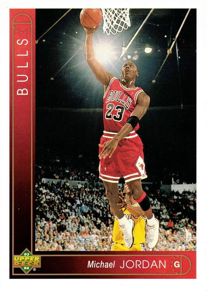 Amazon.com: 1993-94 Upper Deck #23 Michael Jordan Basketball Card