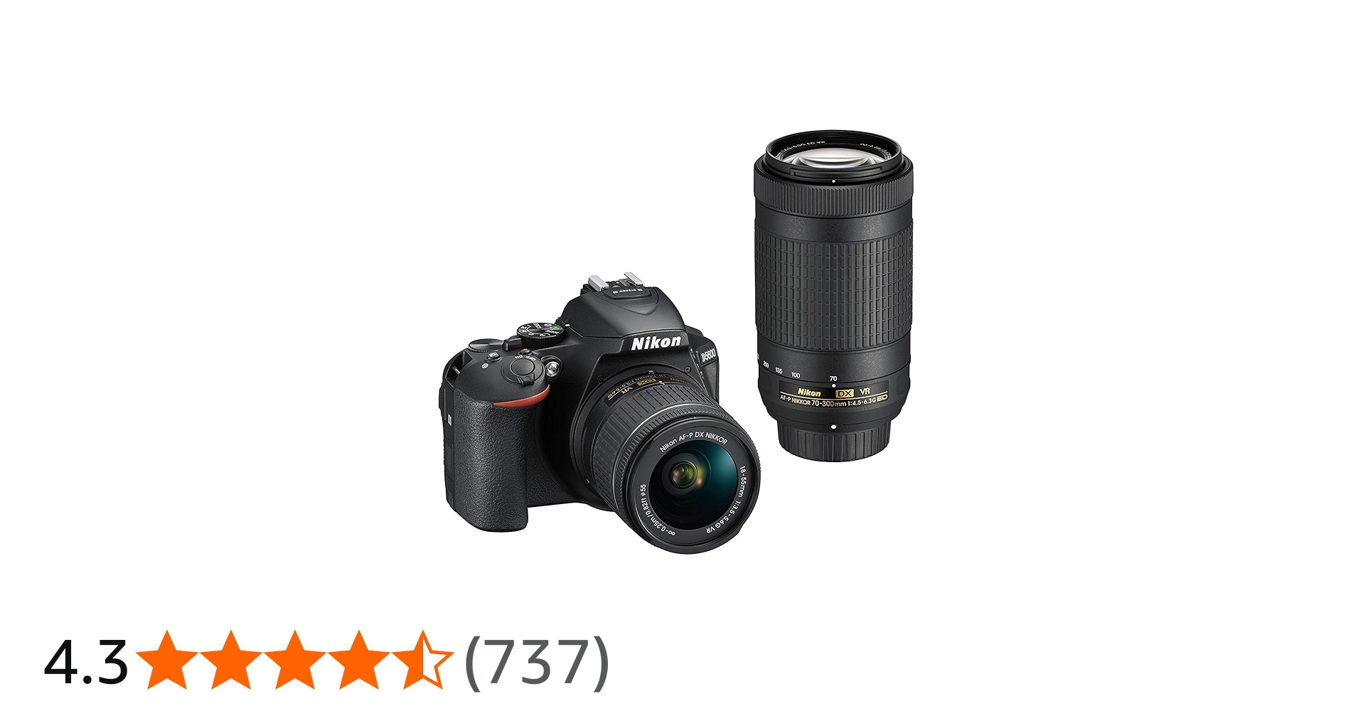 Amazon | Nikon デジタル一眼レフカメラ D5600 ダブルズームキット