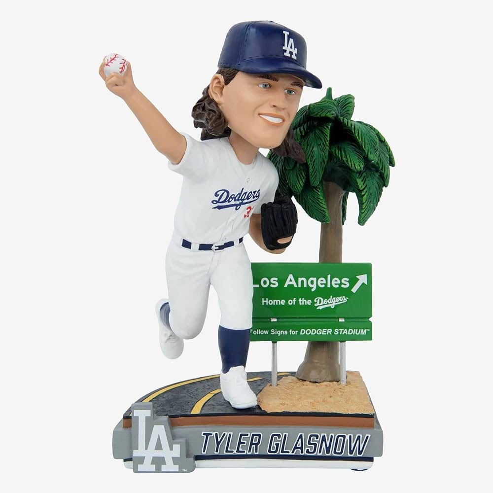 非売品・新品】LA Dodgers Tyler Gla ボブルヘッド 2025 Dodgers Tyler