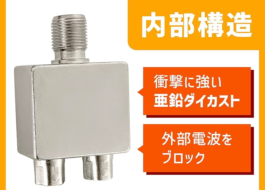 40個セット】F-Factory ケーブル一体型TBP-FFMW 分波器 Amazon | F-