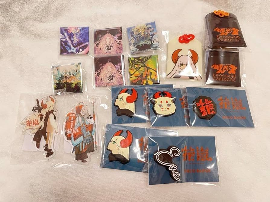 Eve 虎狼来 花嵐 くじ グッズ 缶バッジ アクキー