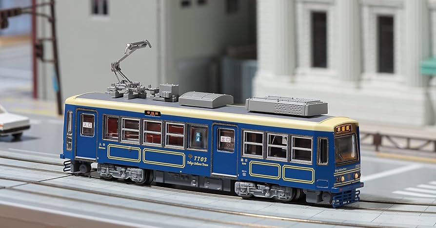 MODEMO 東京都電9000形9002 Nゲージ 鉄道模型 東京都電 9000形 9002 青