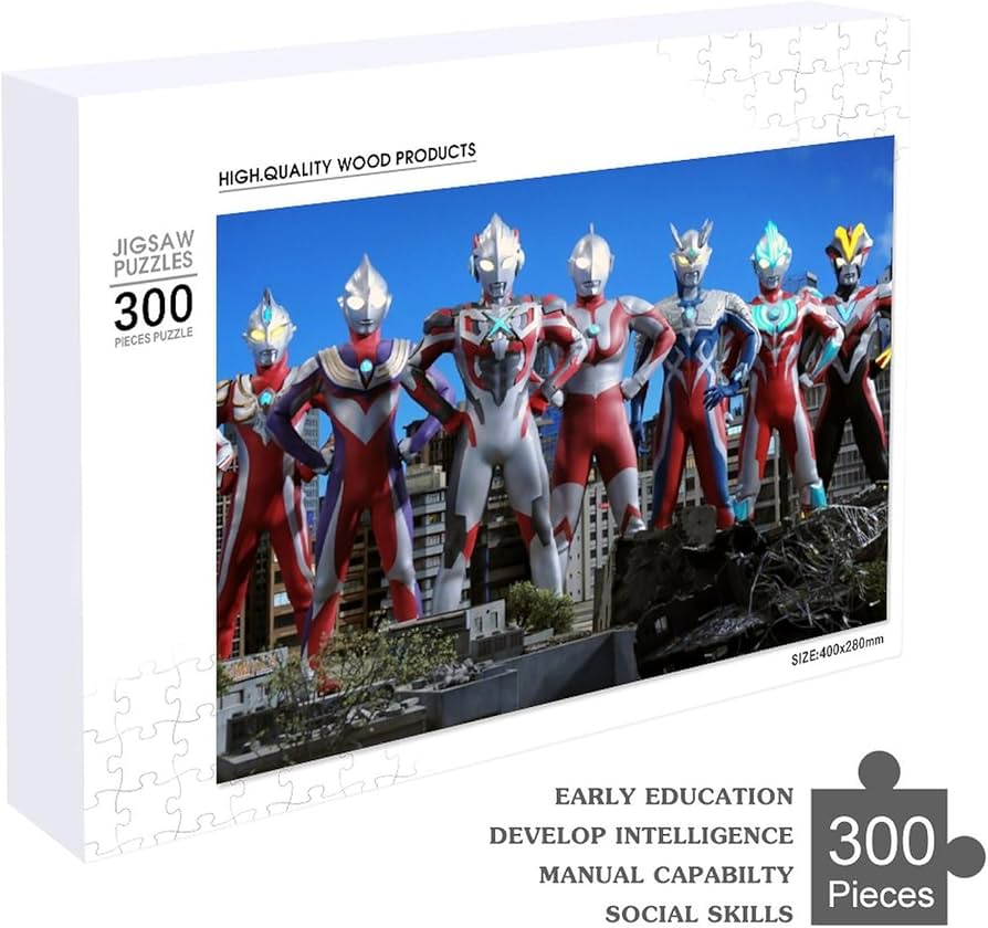 Amazon.co.jp: パズル ウルトラマンファミリー ジグソーパズル 300