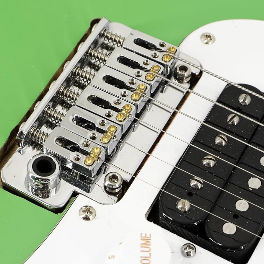 アイボリー エレキギター 3ピックアップ Amazon | Domofa Piezo Bridge